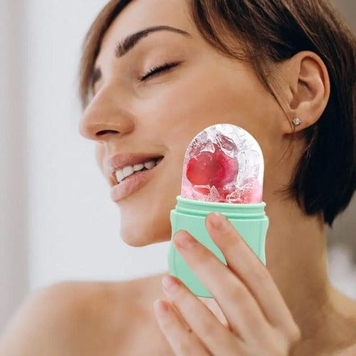 Molde De Hielo Facial En Silicona